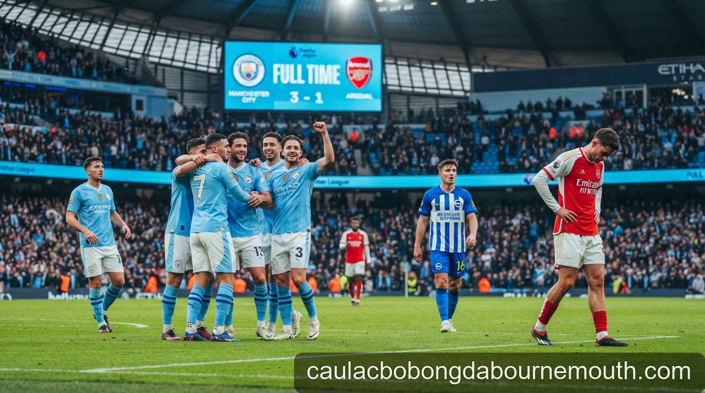 Premier League 2026/27: Man City thống trị, Arsenal hụt hơi và hiện tượng Brighton - 2