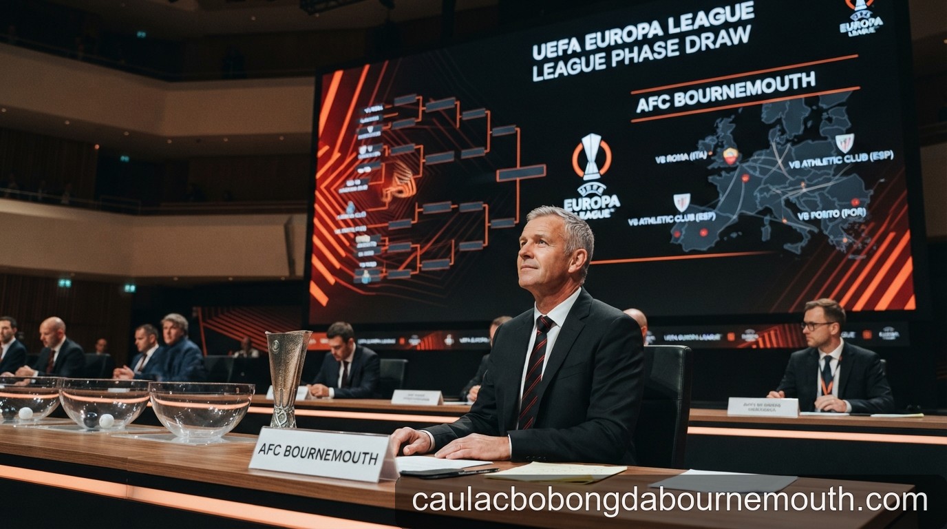 Bốc thăm Europa League 2026/27: AFC Bournemouth và hành trình lịch sử tại châu Âu